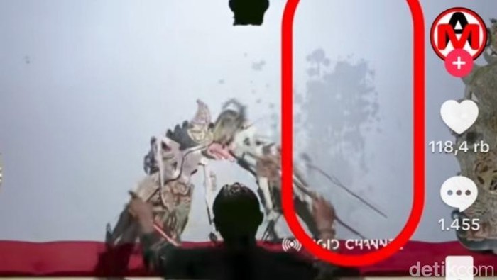 Pria Mabuk Siram Geber Saat Pagelaran Wayang Dalang Ki Sigit di Blora