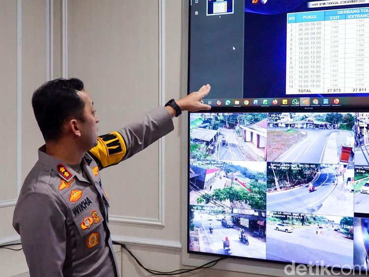 Polisi Pantau Arus Puncak Lewat TMC Saat Libur Akhir Tahun