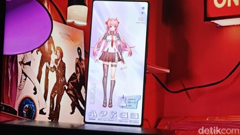 Ada fitur AI seperti asisten virtual Mora yang bisa memberikan reminder in-game dan dukungan performa. Foto: Adi Fida Rahman/detikINET