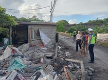 Pagi Horor di Ungasan, 2 Orang Tewas Seketika Saat Truk Trailer Hantam Rumah