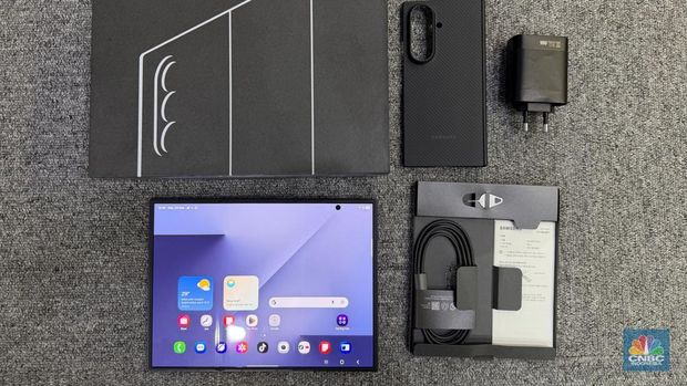 Samsung Galaxy Z TriFold. (CNBC Indonesia/Novina Putri Bestari)