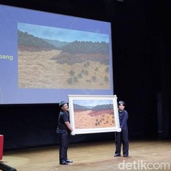 Tok! Lukisan SBY Laku Rp 311 Juta, Disumbangkan ke Aceh-Sumatera