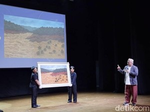 Lukisan SBY Laku Rp 311 Juta, Disumbangkan untuk Korban Bencana Sumatera
