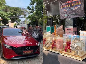 Pernikahan Juragan Sembako Viral, Seserahan Mobil hingga Emas 30 Gram