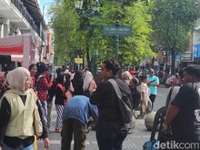 Malioboro Mulai Dipadati Wisatawan Sore Ini, Begini Suasananya