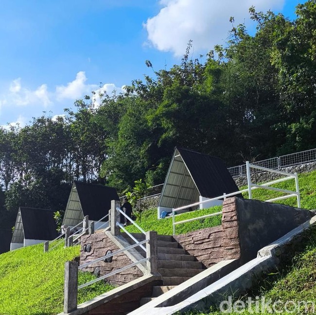 Pesona Tebing Batu dan Hutan Pinus Woodlands Kuningan di Musim Liburan