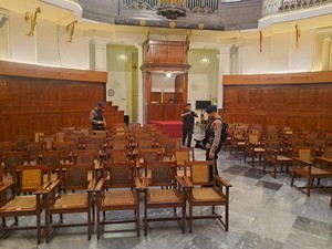 Brimob Metro Jaya Sterilisasi Gereja Immanuel, Pastikan Keamanan Ibadah Natal