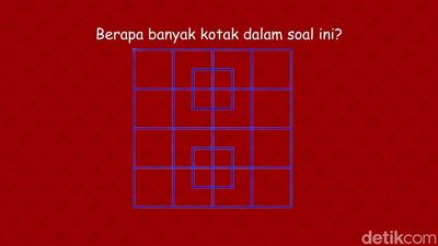 Butuh Otak Encer untuk Hitung Jumlah Kotak dengan Tepat, Bisa Jawab dalam 10 Detik?