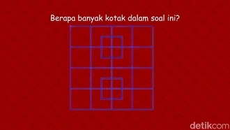 Butuh Otak Encer untuk Hitung Jumlah Kotak dengan Tepat, Bisa Jawab dalam 10 Detik?