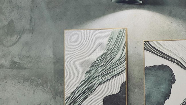 5 Inspirasi Cat Dinding yang Unik dari Motif Marmer hingga Ombre