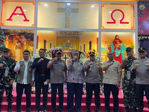 Forkopimda Kalsel Pastikan Perayaan Natal Berjalan Lancar
