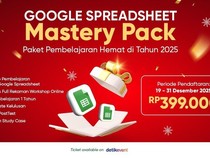 Mengelola Data Lebih Terstruktur Lewat Google Spreadsheet Mastery Pack
