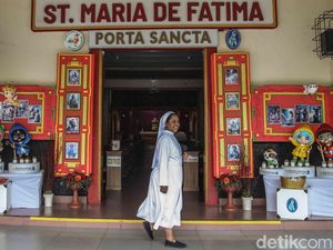 Kisah Haru Gereja Santa Maria de Fatima yang Berkali-kali Kebanjiran