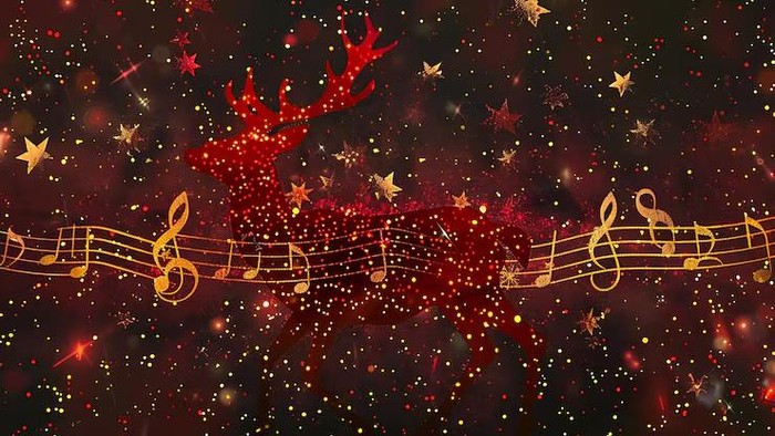 Ilustrasi lagu Natal. (Freepik)