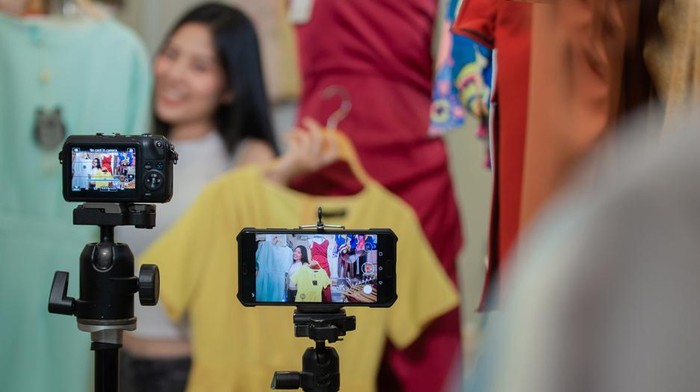 Ilustrasi live streaming