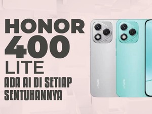 Honor 400 Lite, Ada AI di Setiap Sentuhannya