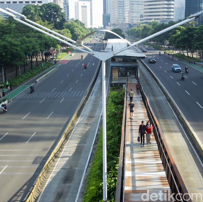 Jakarta Lengang Saat Libur Natal 2025