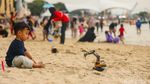 Libur Natal, Pantai Ancol Jadi Ruang Main Keluarga