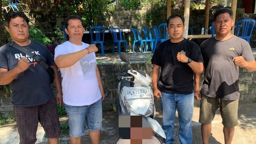 Polsek Kubutambahan membekuk pelaku pencurian sepeda motor saat libur Natal, Kamis (25/12/2025).