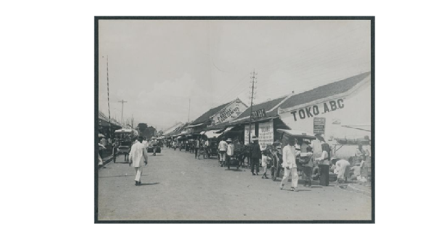 Potret Jalan ABC Era Kolonial