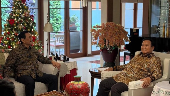 Luhut Lapor Peluncuran GovTech dan Negosiasi Tarif Dagang AS ke Prabowo