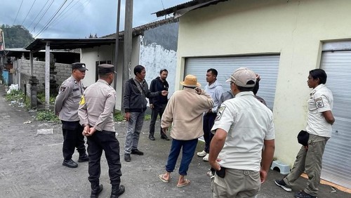 Polisi menindaklanjuti laporan Jero Sukebal yang mengamuk dan membawa sajam, Rabu (24/12/2025)