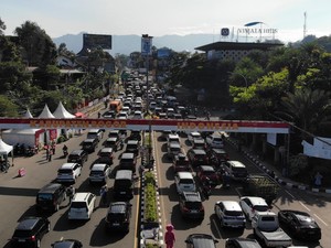 Lalin Menuju Puncak Bogor Ditutup Saat Malam Tahun Baru