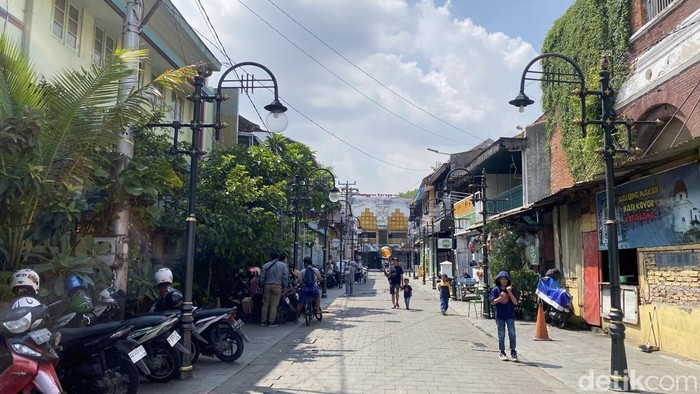 Suasana kawasan heritage Kota Lama Semarang, Kamis (25/12/2025).