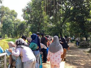 Libur Natal, Pengunjung Ragunan Tembus 28.876 Orang Siang Ini