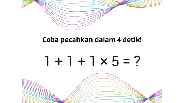 Terlihat Sepele Tapi Bisa Bikin Otak Berasap, Konon Cuma IQ Super yang Bisa Jawab