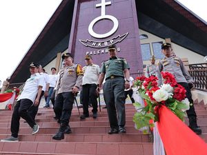 Ratu Dewa Pastikan Ibadah Natal di Palembang Aman, Tertib-Penuh Kekhusyukan
