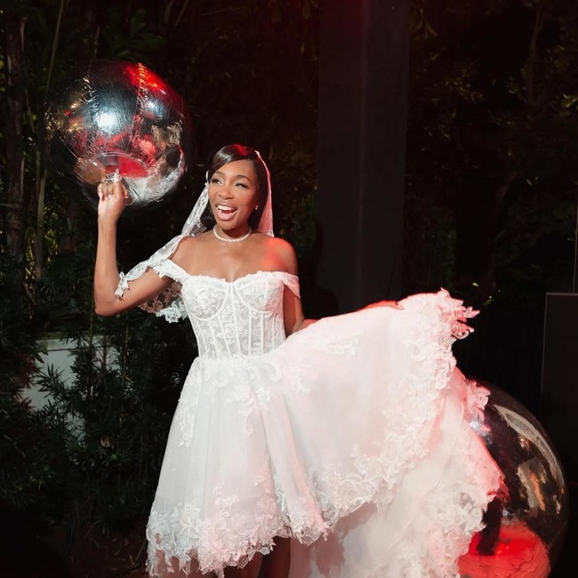 Foto: Pernikahan Mewah Venus Williams, Pesta Digelar 5 Hari Berturut-turut