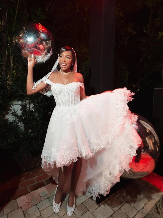 Foto: Pernikahan Mewah Venus Williams, Pesta Digelar 5 Hari Berturut-turut