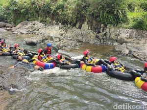 Video Menikmati Libur Nataru di Wisata Alam Cadas Ngampar di Ciamis, Jabar