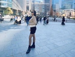 7 Potret Selebriti Liburan Tahun Baru di Jepang, Ada Aura Kasih Hingga Prilly