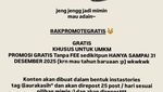 Aura Kasih Bikin Promo Bantu UMKM, Boleh Kirim Pantun!