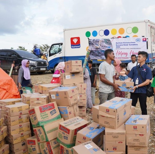 Bantuan Pangan dan Kesehatan Mengalir ke Korban Bencana Sumatra