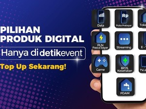 Top Up Kebutuhan Digital Harian Kamu Lebih Praktis di detikevent