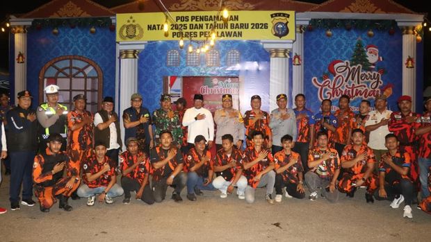 Dukungan ormas ikut mengamankan perayaan Natal di Kabupaten Pelalawan Dukungan ormas ikut mengamankan perayaan Natal di Kabupaten Pelalawan