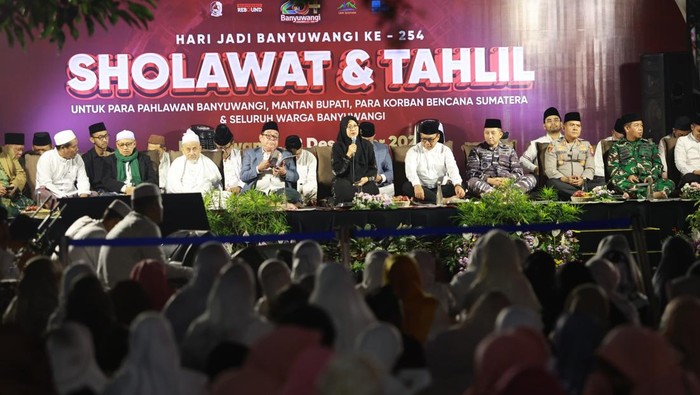 Malam Tahun Baru di Banyuwangi Tanpa Kembang Api dan Petasan