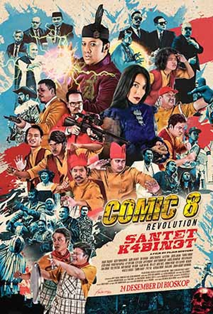 Jadwal Bioskop Surabaya Hari Ini, Comic 8 Revolution Sudah Bisa Ditonton!