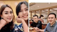 Bersama suami dan sahabatnya, Puput tampak makan bareng di restoran Jepang. Ahok terlihat sedang menikmati salad sayuran segar nih. Foto: Instagram @puputnastitidevi