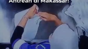 Video Viral Pria Ludahi Kasir Swalayan Usai Potong Antrean di Makassar