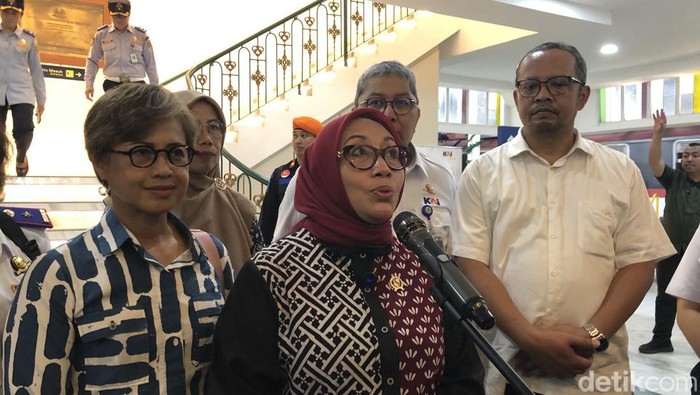 Menteri PPPA Datangi Stasiun Tugu, Minta Akses Pelaporan Korban Pelecehan