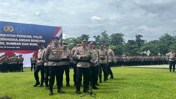 Wakapolri Bakal Tinjau Penanganan Bencana di Sumatera Hari Ini