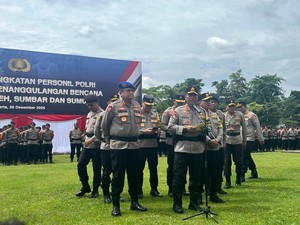 Wakapolri Bakal Tinjau Penanganan Bencana di Sumatera Hari Ini