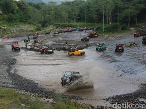 Cuan! Jip Wisata Lava Tour Merapi Laris Manis