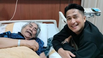 Momen Irfan Hakim Jenguk Jaja Mihardja di RS