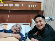 Momen Irfan Hakim Jenguk Jaja Mihardja di RS