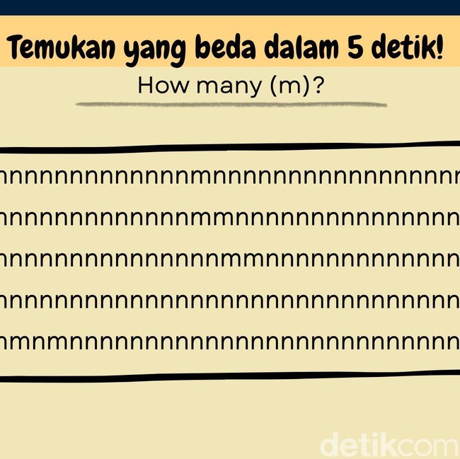 Hanya Sedikit yang Bisa Jawab Benar Semua, Yakin Lolos dari Jebakan Visual Ini?